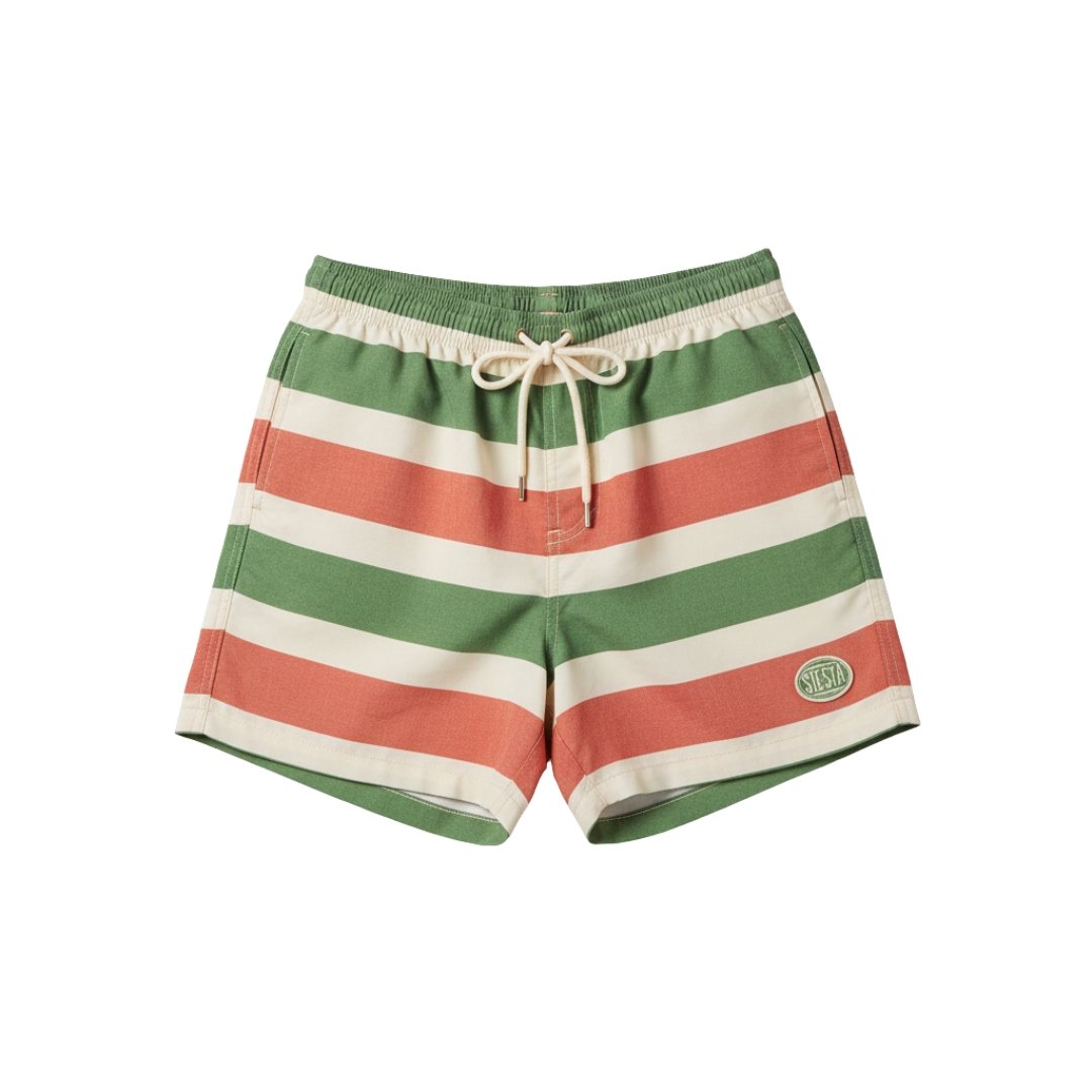 Bañador Unisex Siesta Stripe Swimmers Secado Rápido, Diseño a Rayas y Confort Premium para la Costa Mediterránea (5)