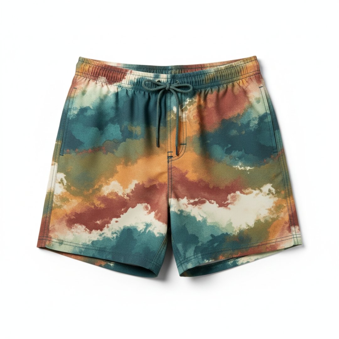 Bañador Unisex Valencia Wave Riders Microfibra Ultraligera, Secado Rápido y Estilo Retro Costero