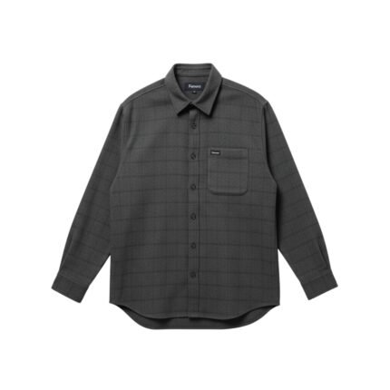 Fenvro Sobrecamisa de Franela de Algodón Cepillado con Patrón a Cuadros
